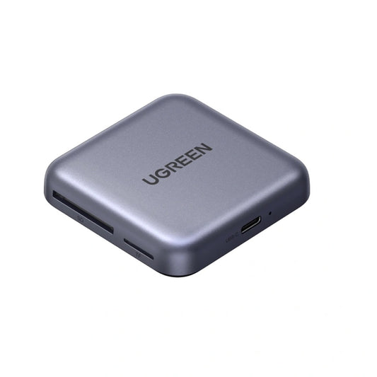Bralnik kartic USB-C UGREEN CM898 (65095), SD - microSD, Siv