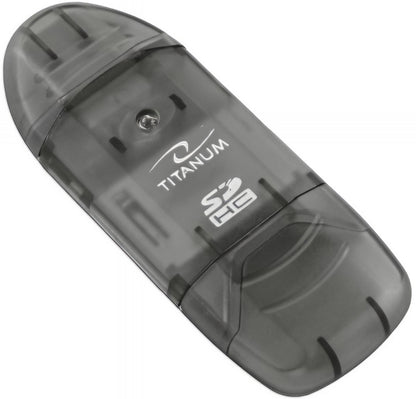 USB čitalec kartic Esperanza Titanum TA101K, SD, črn