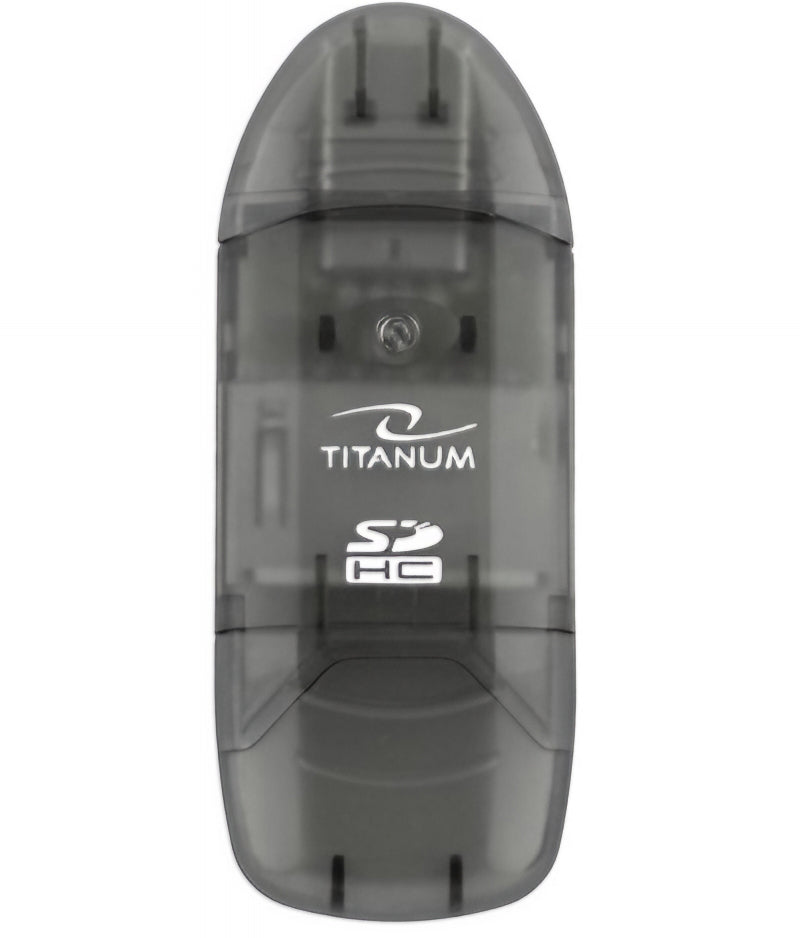 USB čitalec kartic Esperanza Titanum TA101K, SD, črn
