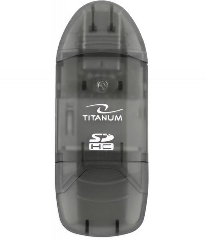 USB čitalec kartic Esperanza Titanum TA101K, SD, črn