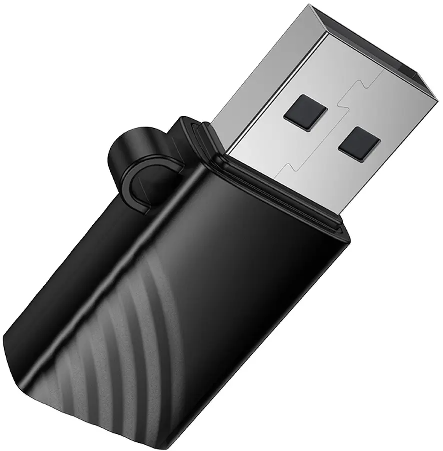 USB Card Reader HOCO HB53, microSD, Black