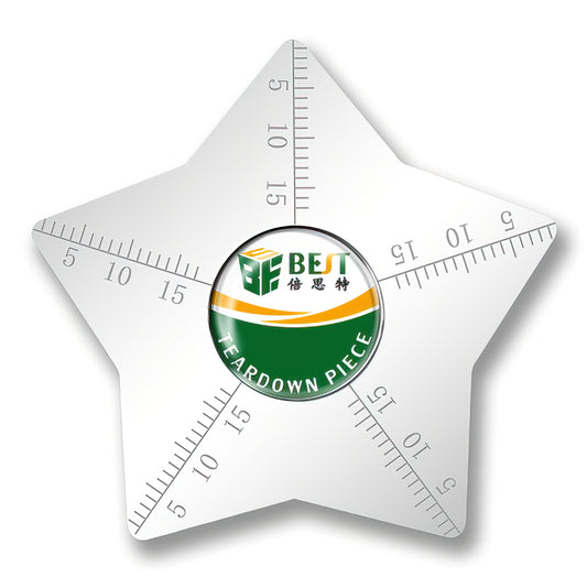 Najboljše kovinske sponke BST-006A, 0,08 mm