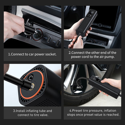 Avtokompresor Baseus Air Pump, Ponovno zapakirano CRCQ000001