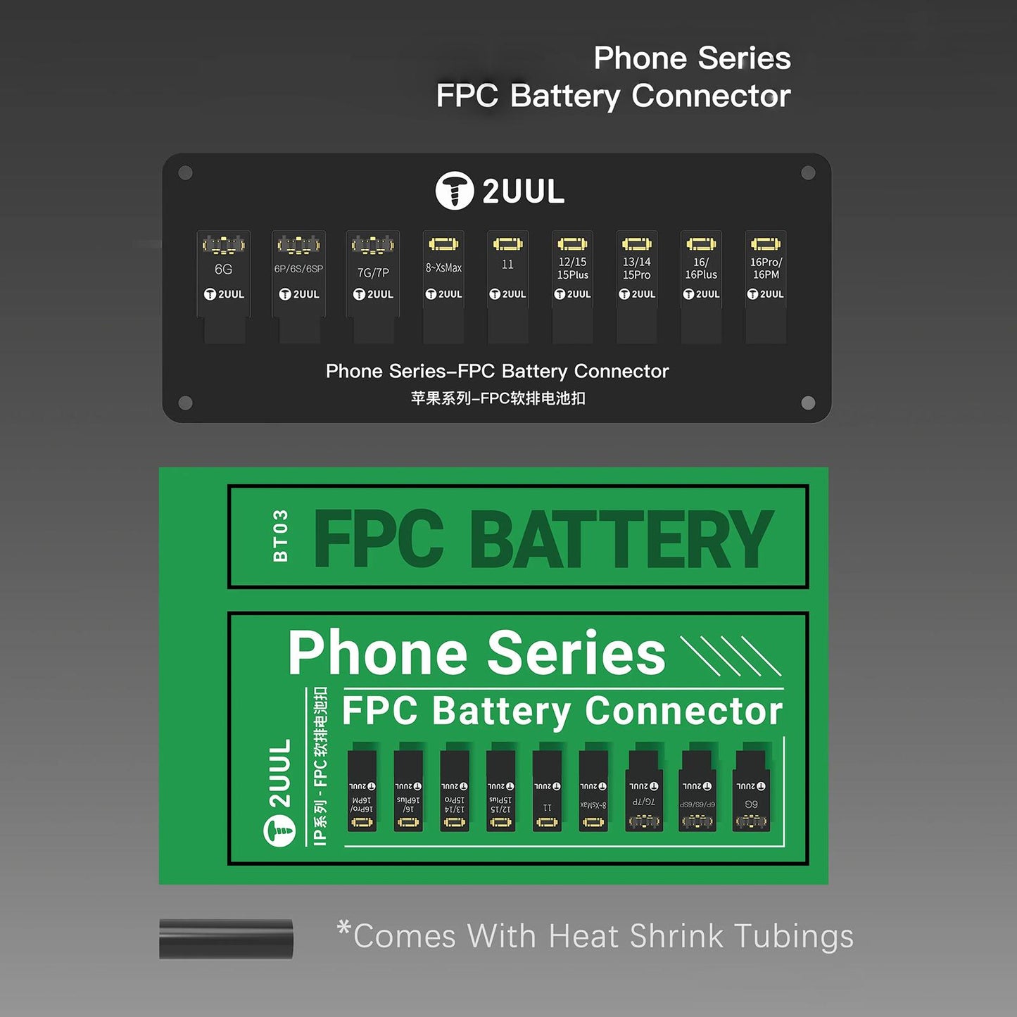 FPC konektor 2UUL BT03 za baterijo Apple iPhone 6 - 16 Pro Max serija