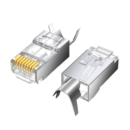 Omrežni konektor UGREEN NW123, RJ45, Cat6A/7, komplet 10 kosov