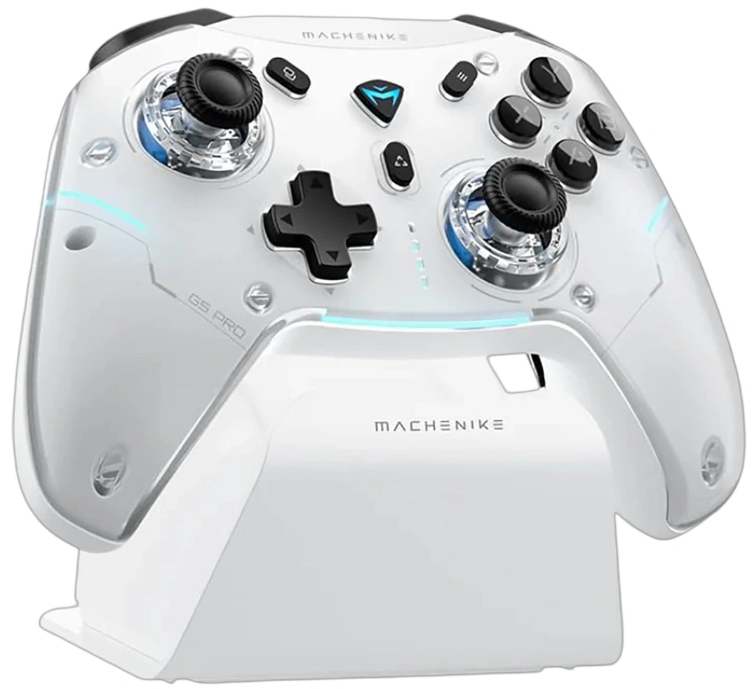 Machenike G5Pro Max krmilnik z polnilno postajo, bel