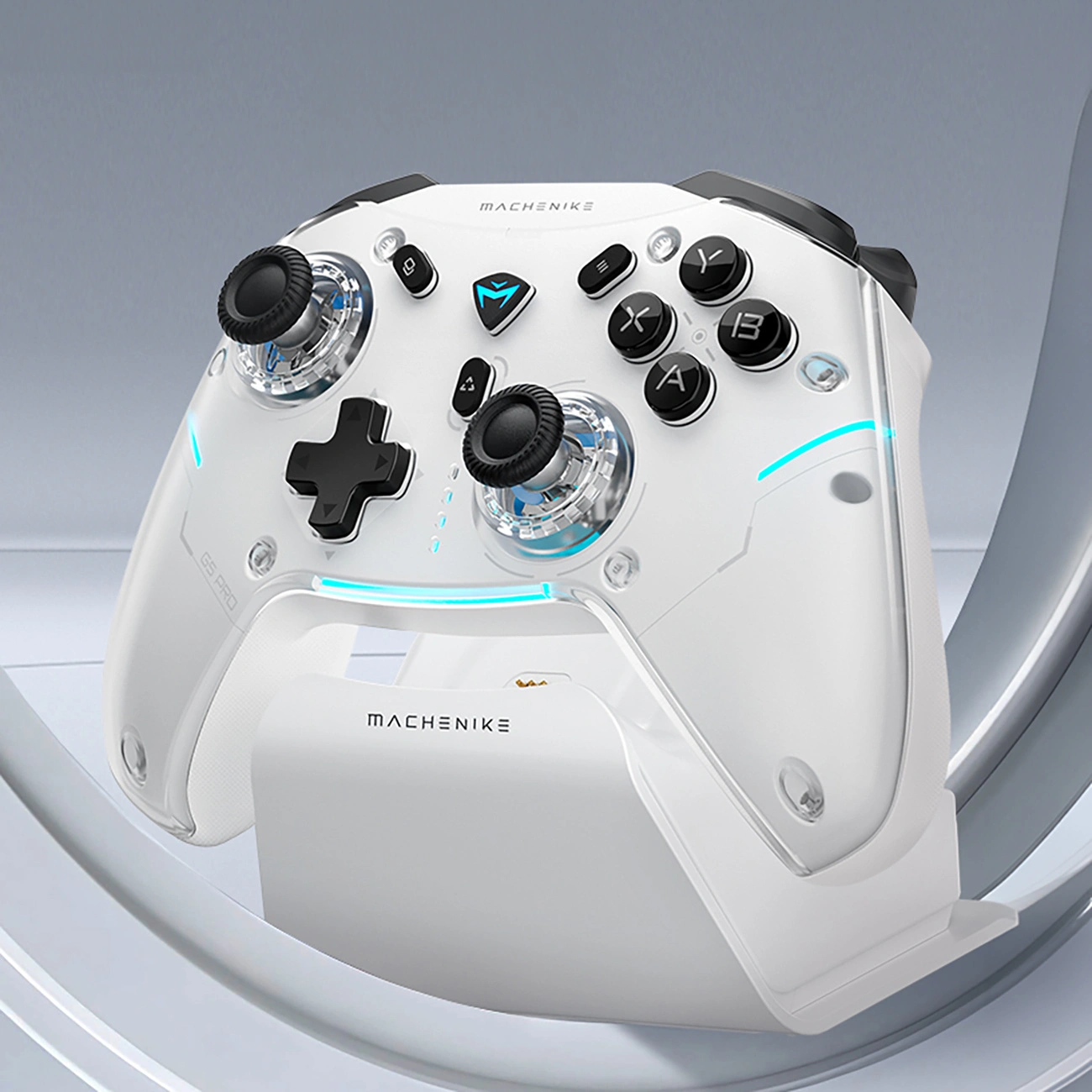 Machenike G5Pro Max krmilnik z polnilno postajo, bel
