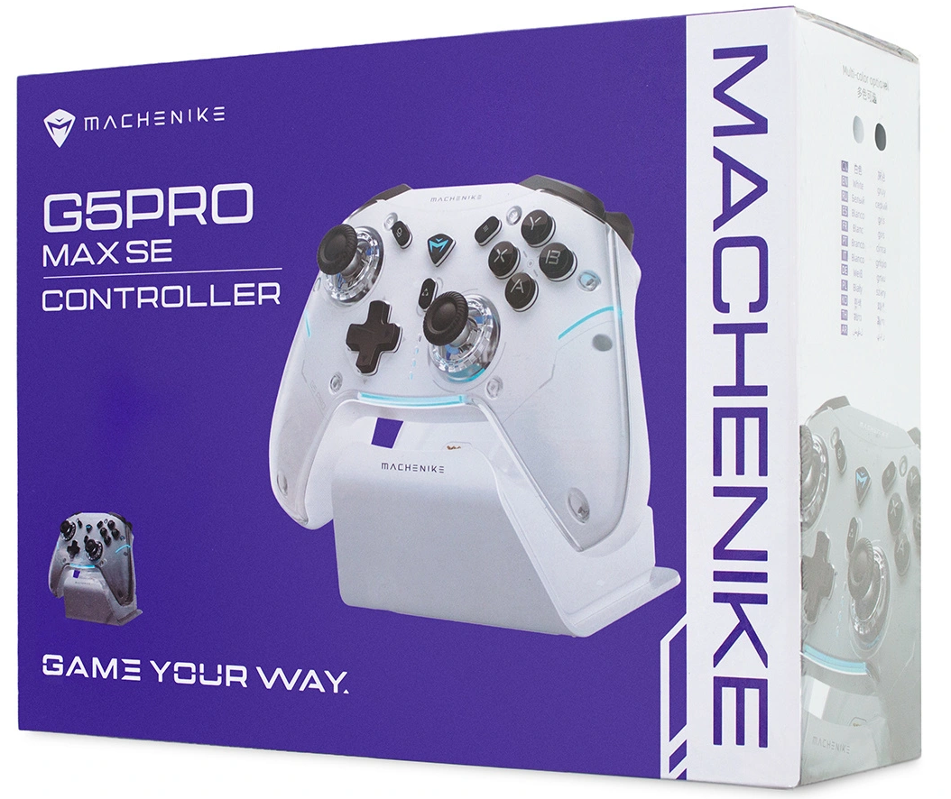 Machenike G5Pro Max krmilnik z polnilno postajo, bel