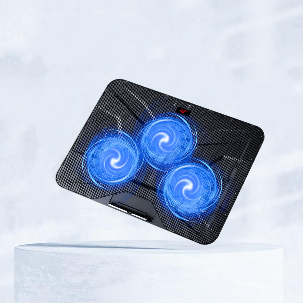 Cooler HAVIT F2067 za prenosnike 9inch - 18.3inch, črn