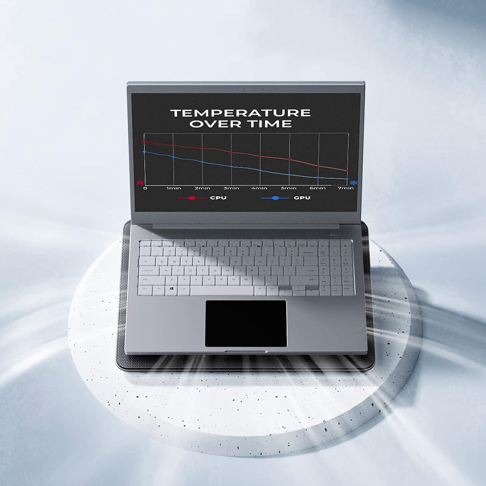 Cooler HAVIT F2067 za prenosnike 9inch - 18.3inch, črn