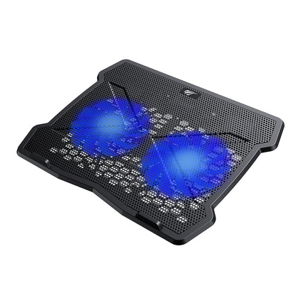 Hladilna podloga HAVIT F2075 za prenosnike 10inch - 15.6inch, črna