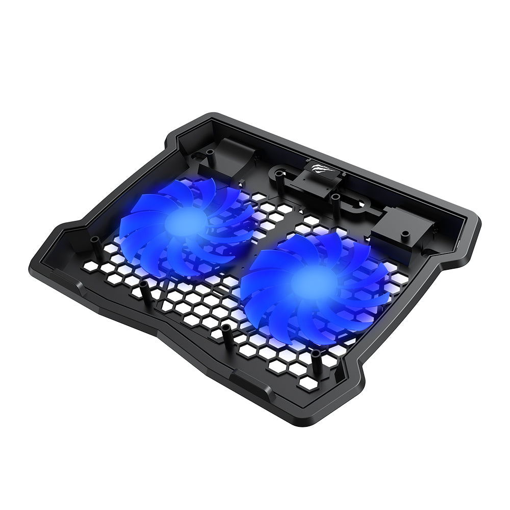 Hladilna podloga HAVIT F2075 za prenosnike 10inch - 15.6inch, črna