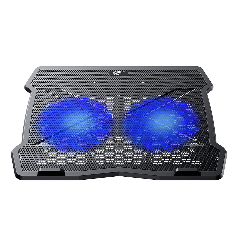 Hladilna podloga HAVIT F2075 za prenosnike 10inch - 15.6inch, črna