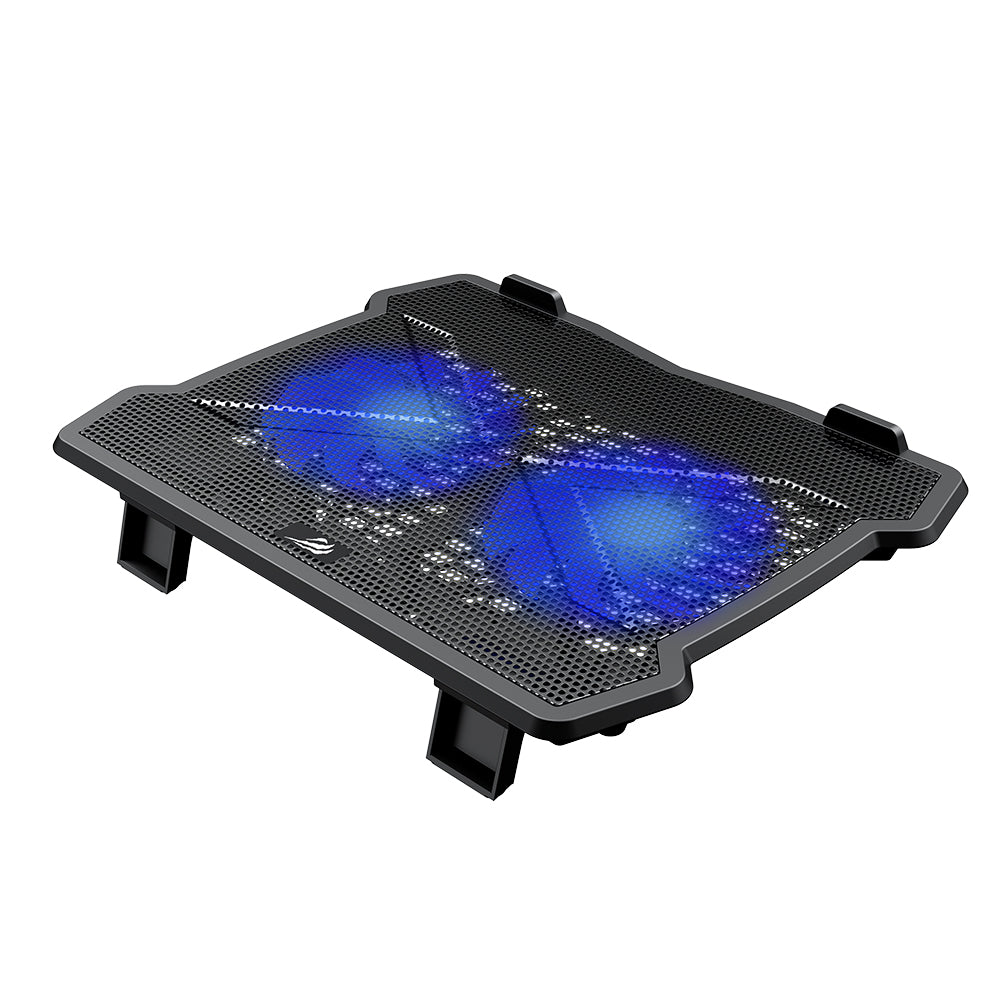 Hladilna podloga HAVIT F2075 za prenosnike 10inch - 15.6inch, črna