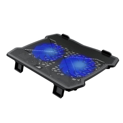 Hladilna podloga HAVIT F2075 za prenosnike 10inch - 15.6inch, črna