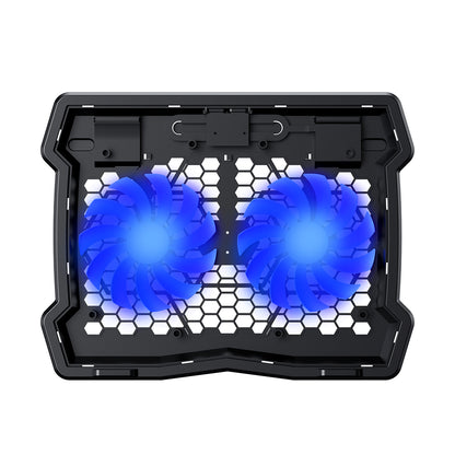 Hladilna podloga HAVIT F2075 za prenosnike 10inch - 15.6inch, črna