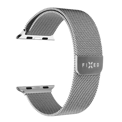 Pas Fixed Mesh za Apple Watch 42mm / 41mm / 40mm / 38mm Series, Srebrna