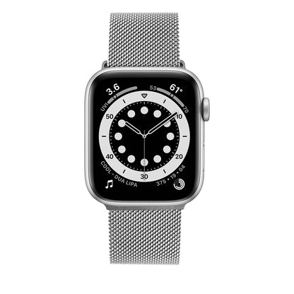 Pas Fixed Mesh za Apple Watch 42mm / 41mm / 40mm / 38mm Series, Srebrna