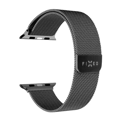 Pas Fixed Mesh za Apple Watch 42mm / 41mm / 40mm / 38mm Series, Črna