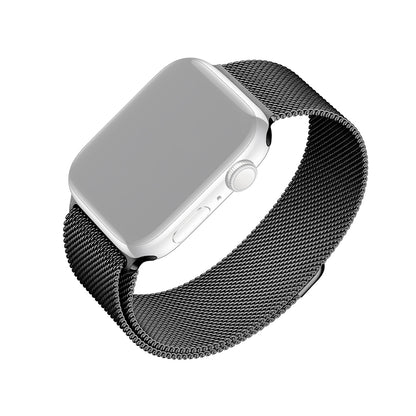Pas Fixed Mesh za Apple Watch 42mm / 41mm / 40mm / 38mm Series, Črna