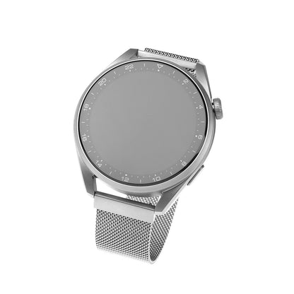 Pas Fixed Mesh za Samsung Galaxy Watch / Huawei Watch Series, 20mm, Srebrn.