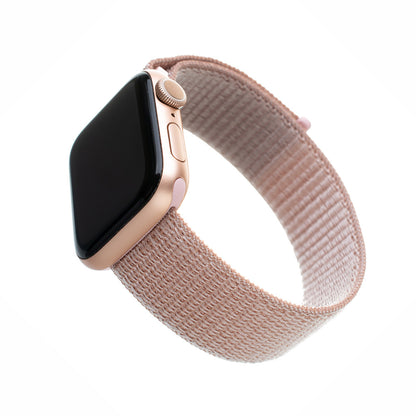 Nylon pas Fixed za Apple Watch 49mm / 46mm / 45mm / 44mm / 42mm serije, Zlato roza