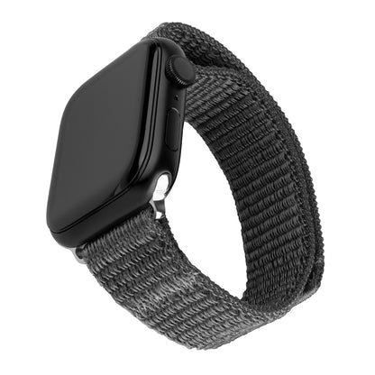 Športni najlonski pas Fixed za Apple Watch 42mm / 41mm / 40mm / 38mm serije, temno siv