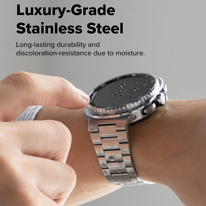 Pas Ringke Metal One Air za Samsung Galaxy Watch8 / Watch8 Classic Series, Srebrn