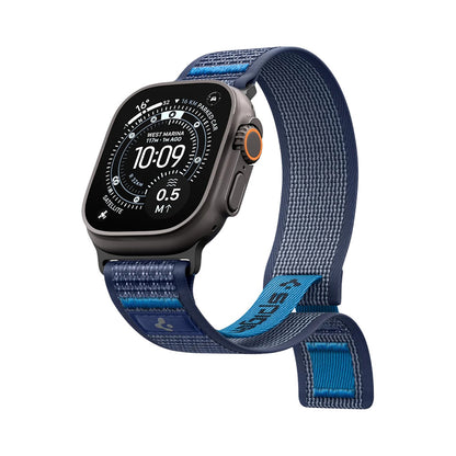 Pas Spigen Athlex Air 2 za Apple Watch 49mm / 46mm / 45mm / 44mm Series, Mornarsko modra AMP10608