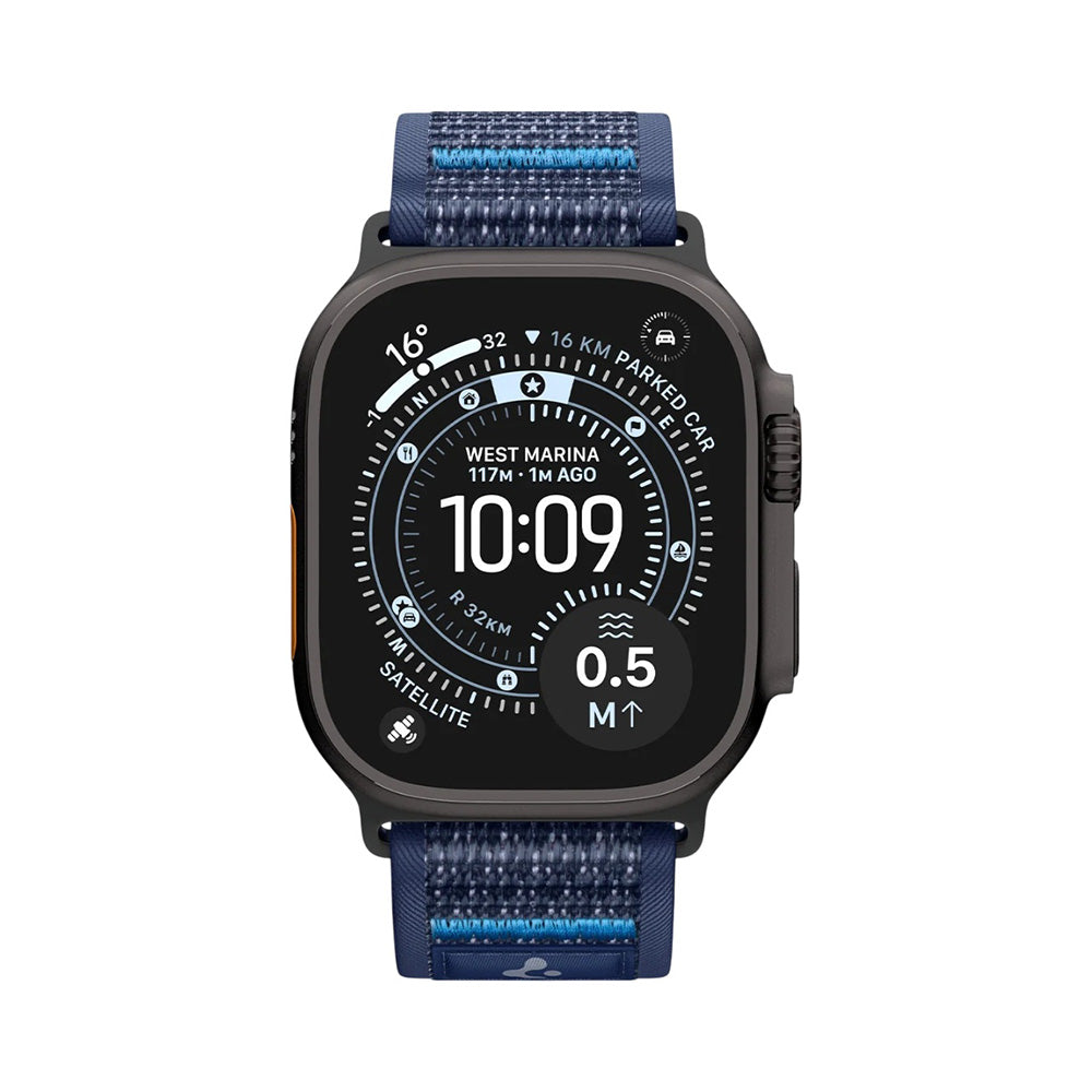 Pas Spigen Athlex Air 2 za Apple Watch 49mm / 46mm / 45mm / 44mm Series, Mornarsko modra AMP10608