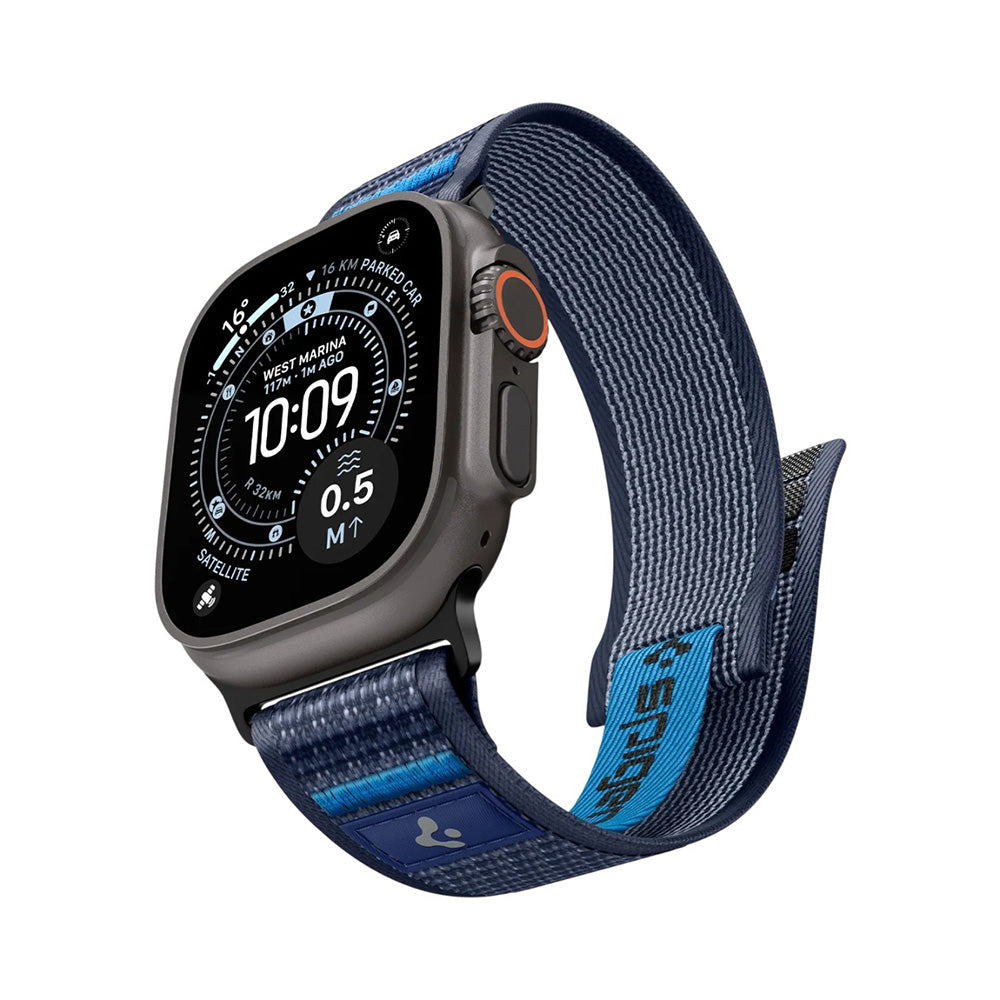 Pas Spigen Athlex Air 2 za Apple Watch 49mm / 46mm / 45mm / 44mm Series, Mornarsko modra AMP10608