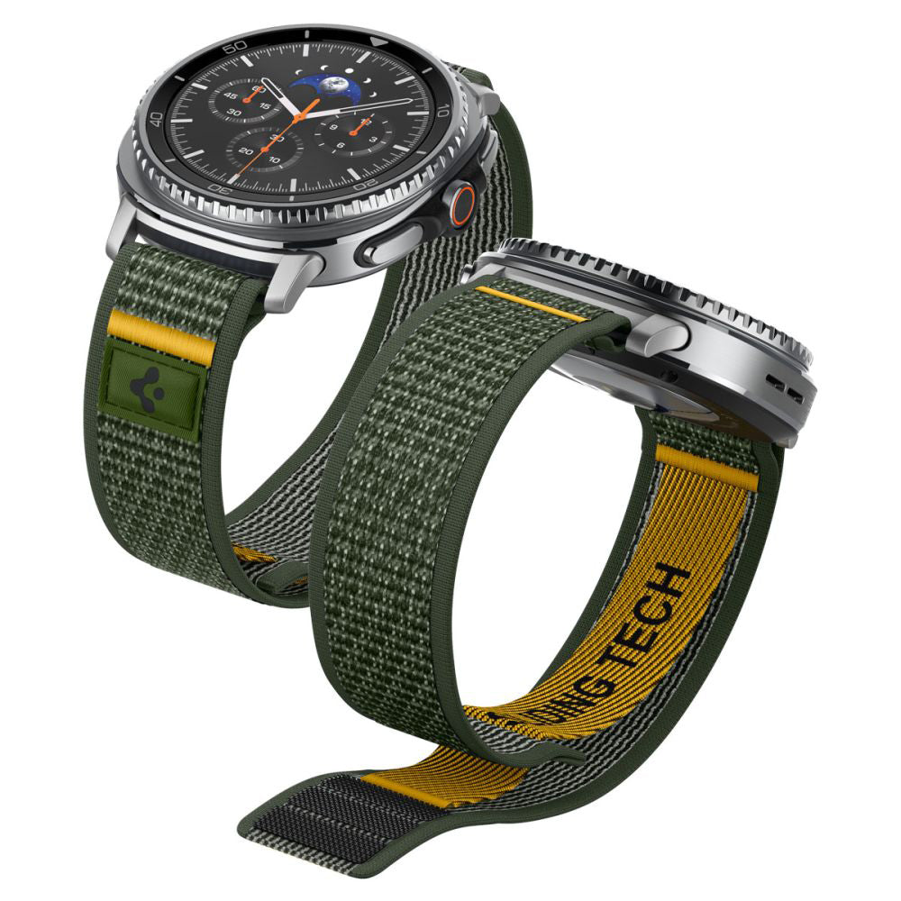 Pas Spigen Athlex Air za Samsung Galaxy Watch8 / Watch8 Classic Series, Zelen AMP10113