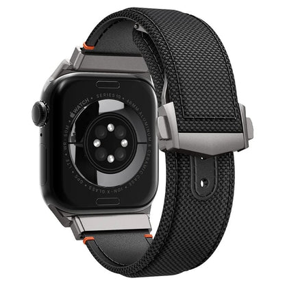 Trak Spigen Classic Fit za Apple Watch 49mm / 46mm / 45mm / 44mm / 42mm serije, črna AMP09304