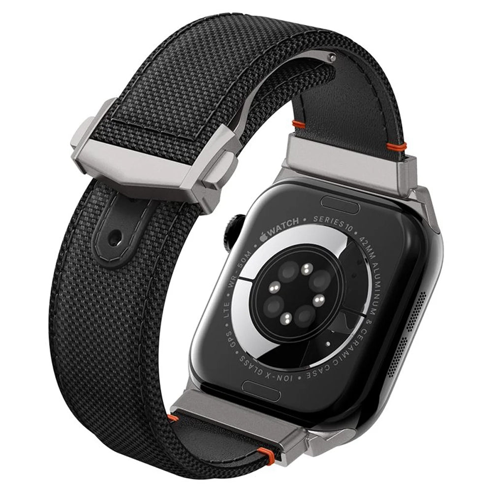 Trak Spigen Classic Fit za Apple Watch 49mm / 46mm / 45mm / 44mm / 42mm serije, črna AMP09304
