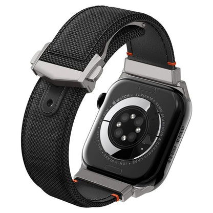 Trak Spigen Classic Fit za Apple Watch 49mm / 46mm / 45mm / 44mm / 42mm serije, črna AMP09304