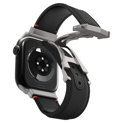 Trak Spigen Classic Fit za Apple Watch 49mm / 46mm / 45mm / 44mm / 42mm serije, črna AMP09304