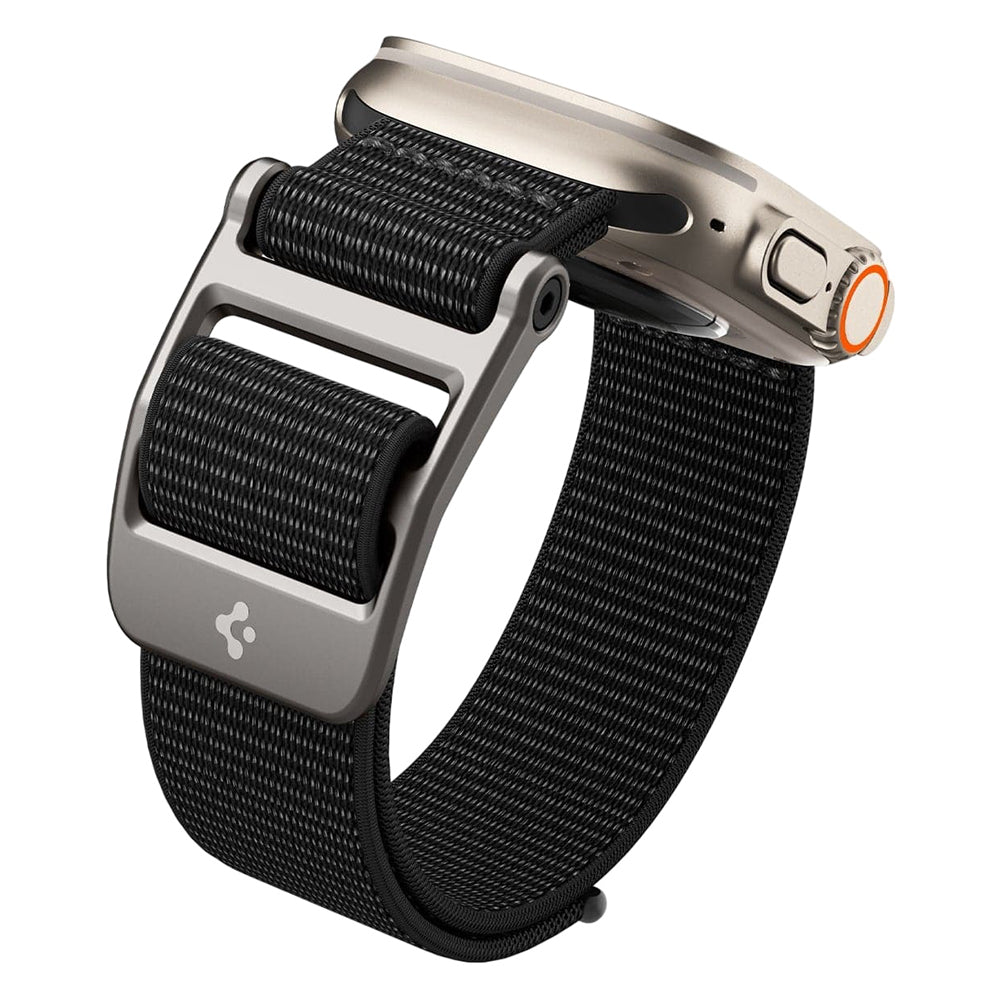 Trak Spigen DuraPro Flex za Apple Watch 49mm / 46mm / 45mm / 44mm serije, črna AMP02465
