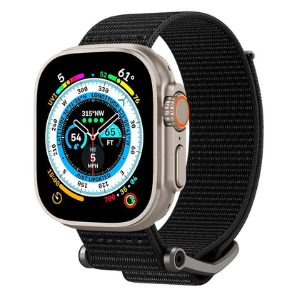 Trak Spigen DuraPro Flex za Apple Watch 49mm / 46mm / 45mm / 44mm serije, črna AMP02465