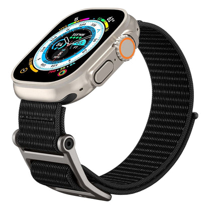 Trak Spigen DuraPro Flex za Apple Watch 49mm / 46mm / 45mm / 44mm serije, črna AMP02465