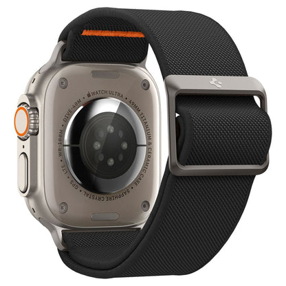 Pas Spigen Fit Lite Ultra za Apple Watch 49mm / 46mm / 45mm / 44mm / 42mm Series, črn AMP05983