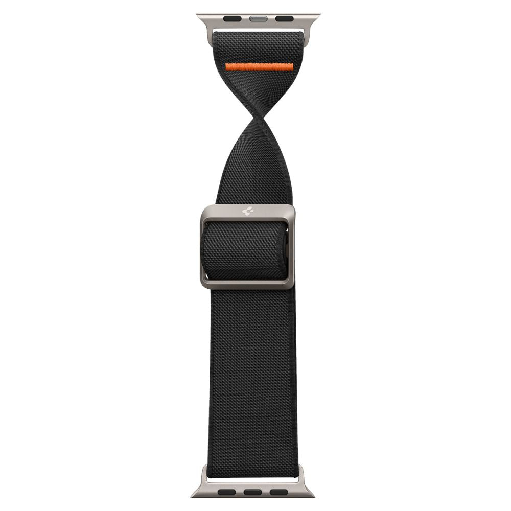 Pas Spigen Fit Lite Ultra za Apple Watch 49mm / 46mm / 45mm / 44mm / 42mm Series, črn AMP05983
