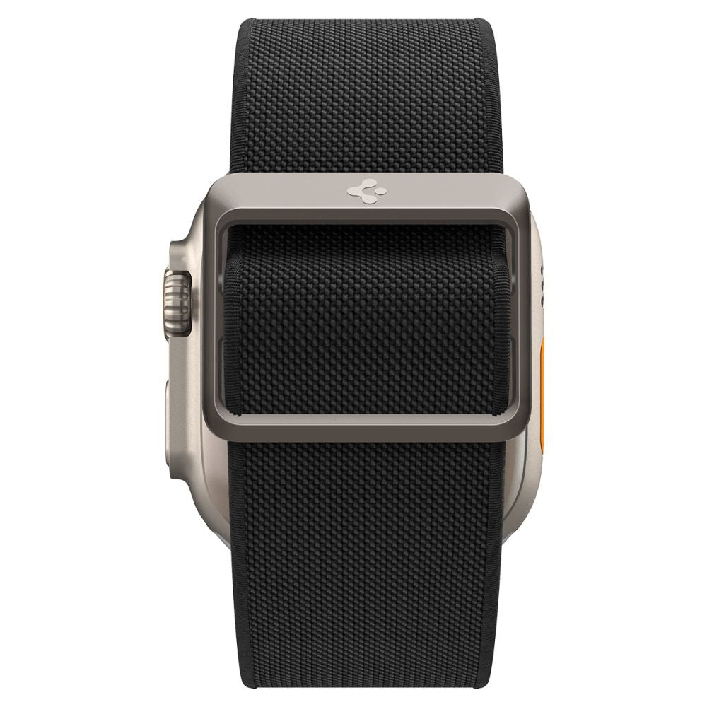 Pas Spigen Fit Lite Ultra za Apple Watch 49mm / 46mm / 45mm / 44mm / 42mm Series, črn AMP05983