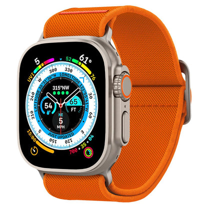 Spigen Fit Lite Ultra Strap for Apple Watch 49mm / 46mm / 45mm / 44mm / 42mm Series, Orange AMP05986