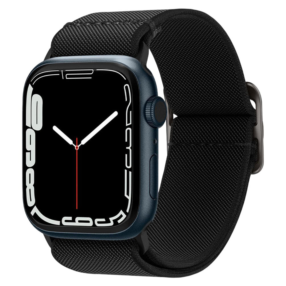 Trak Spigen Lite Fit za Apple Watch 49mm / 46mm / 45mm / 44mm serije, črna AMP02286