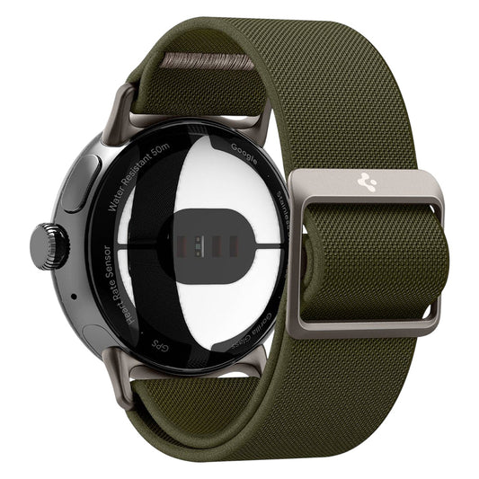 Pašček Spigen Lite Fit za Google Pixel Watch 41mm Series, kaki AMP07608