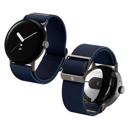Pas za uro Spigen Lite Fit za Google Pixel Watch 45mm serijo, temno modra AMP07607