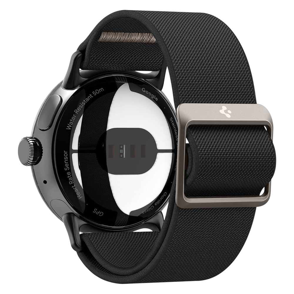 Pas za uro Spigen Lite Fit za Google Pixel Watch 45mm Series, črn AMP07601