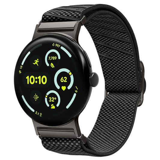 Pas Spigen Lite Fit X za Google Pixel Watch 4 41mm / Watch 3 41mm / Watch 2 / Watch, črn AMP11420