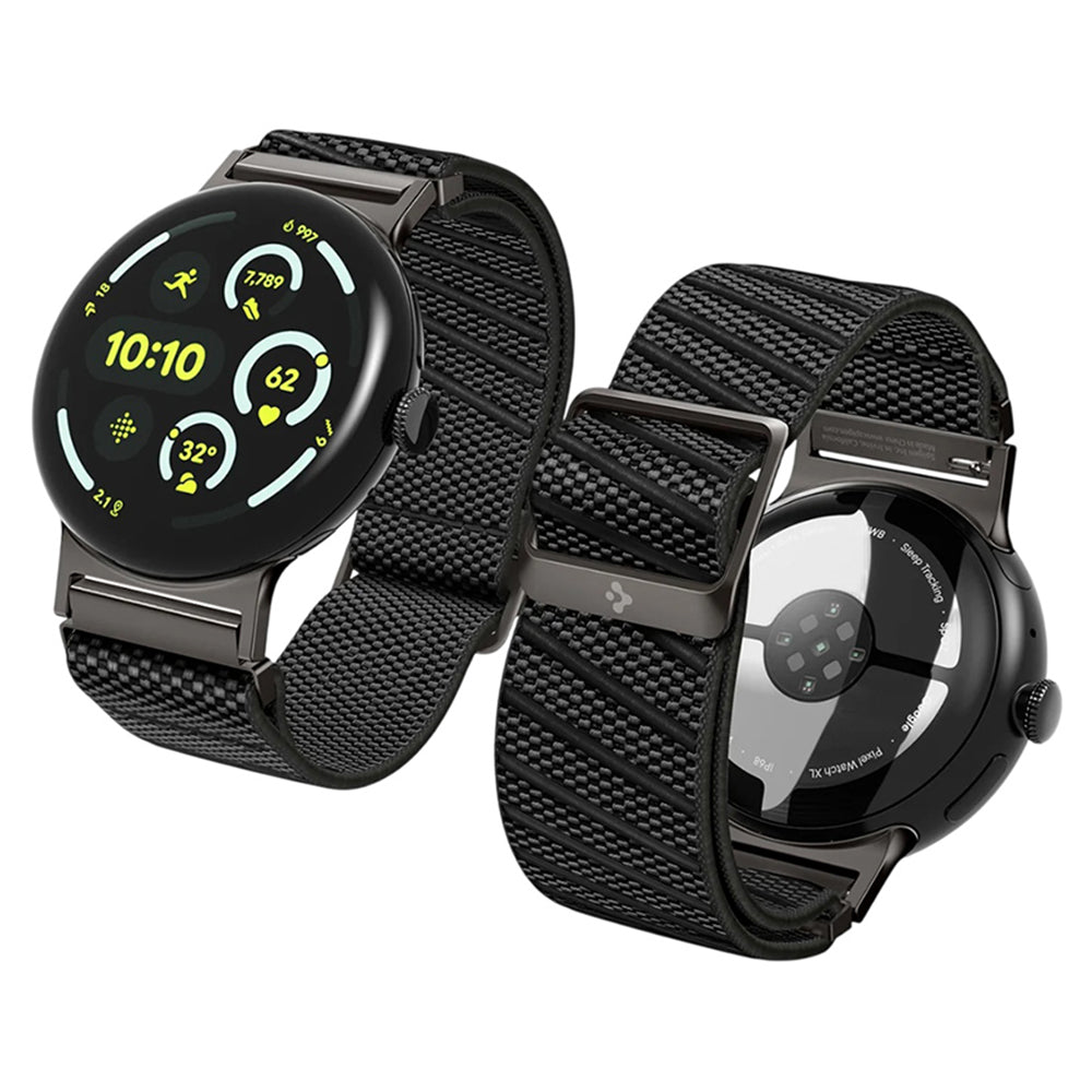 Trak Spigen Lite Fit X za Google Pixel Watch 4 45mm, Črna AMP11421