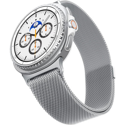 Spigen Metal Fit Strap for Samsung Galaxy Watch9 / Watch8 / Watch8 Classic Series, Silver AMP10121